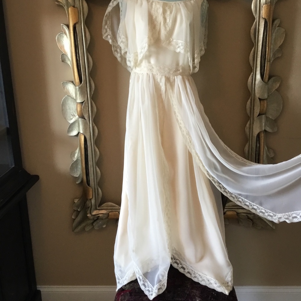 Handkerchief hemline dress
